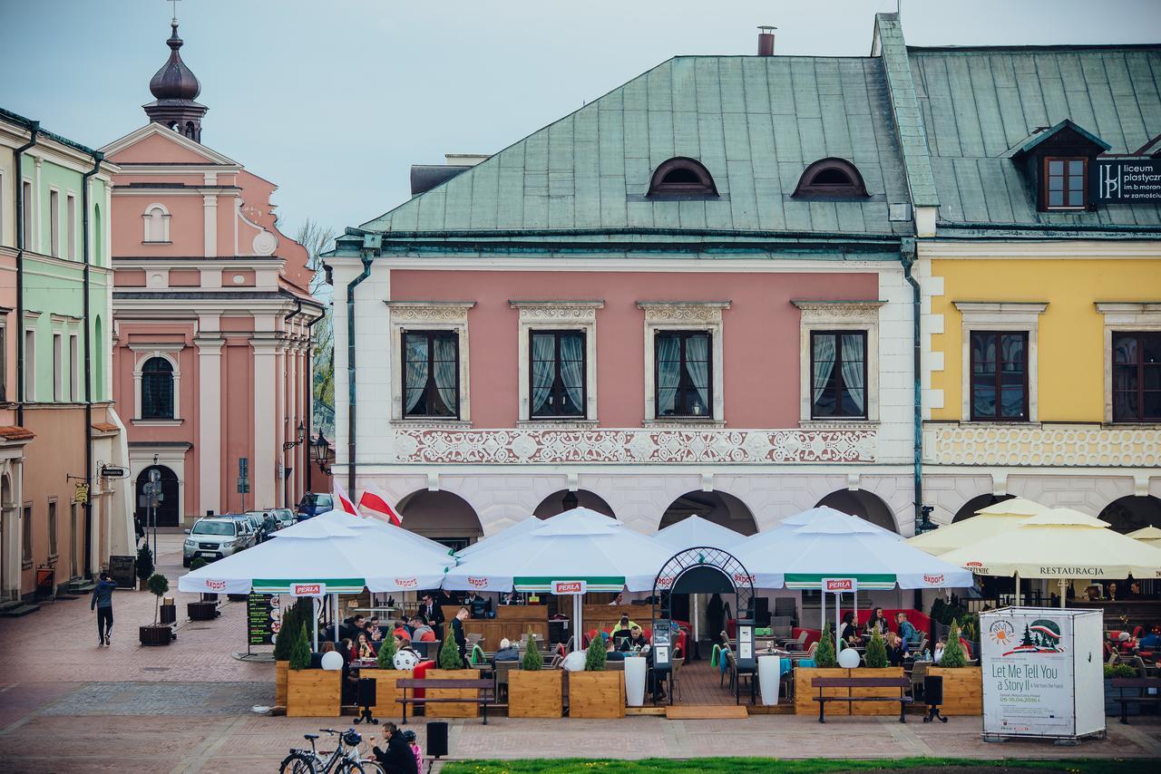 Morando Hotel Zamość Eksteriør billede